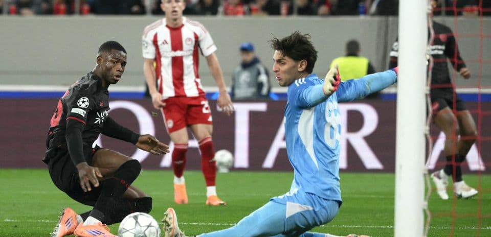 Bayer Leverkusen Defeats Olympiakos Piraeus 2–0 in Champions League