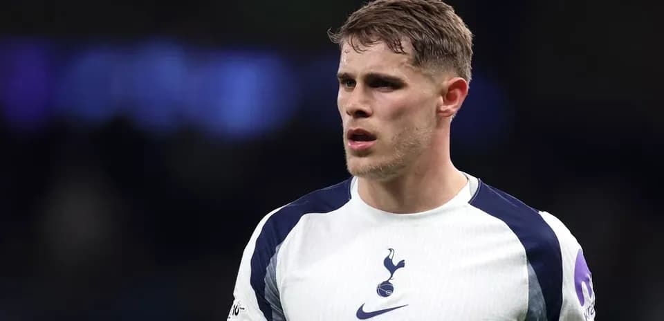 Player in Tottenham kit during match