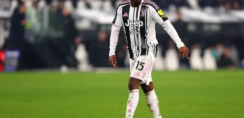 Juventus player in action during a match