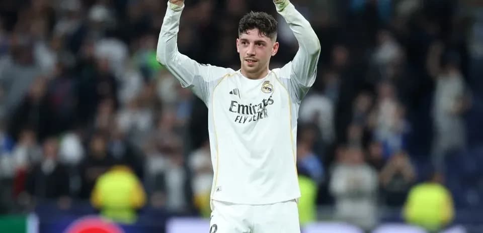 Player celebrating victory with raised arms