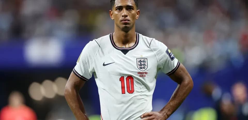 Player in England kit during a match