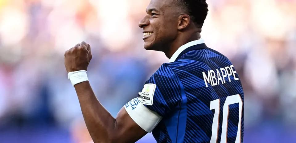 Player celebrating with fist pump on field