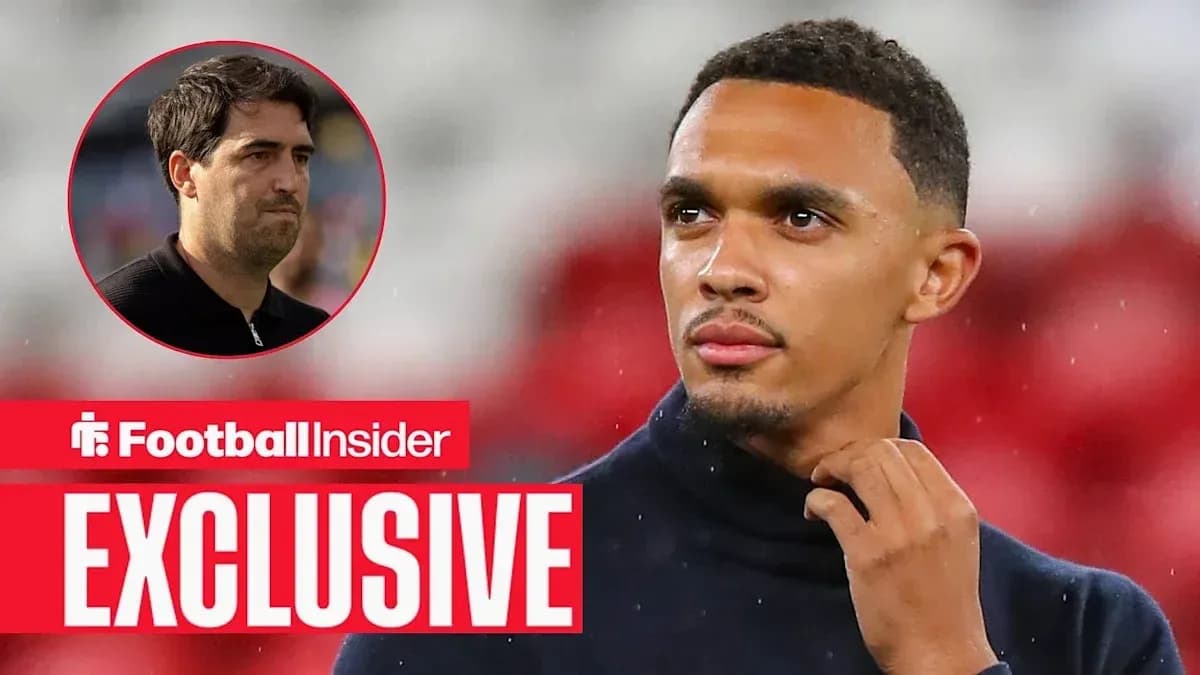 Trent Alexander-Arnold posing with hand on collar