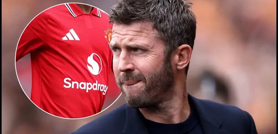 Manager observing match with Manchester United jersey inset