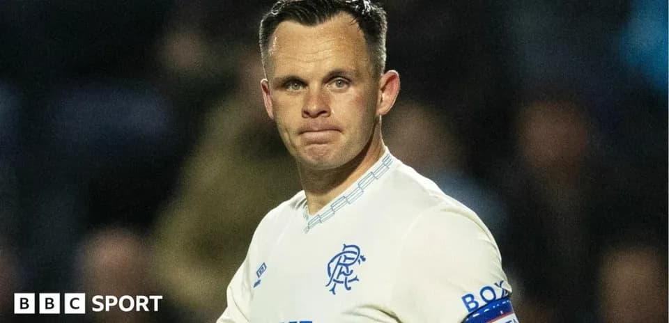 Player wearing Rangers kit during a match