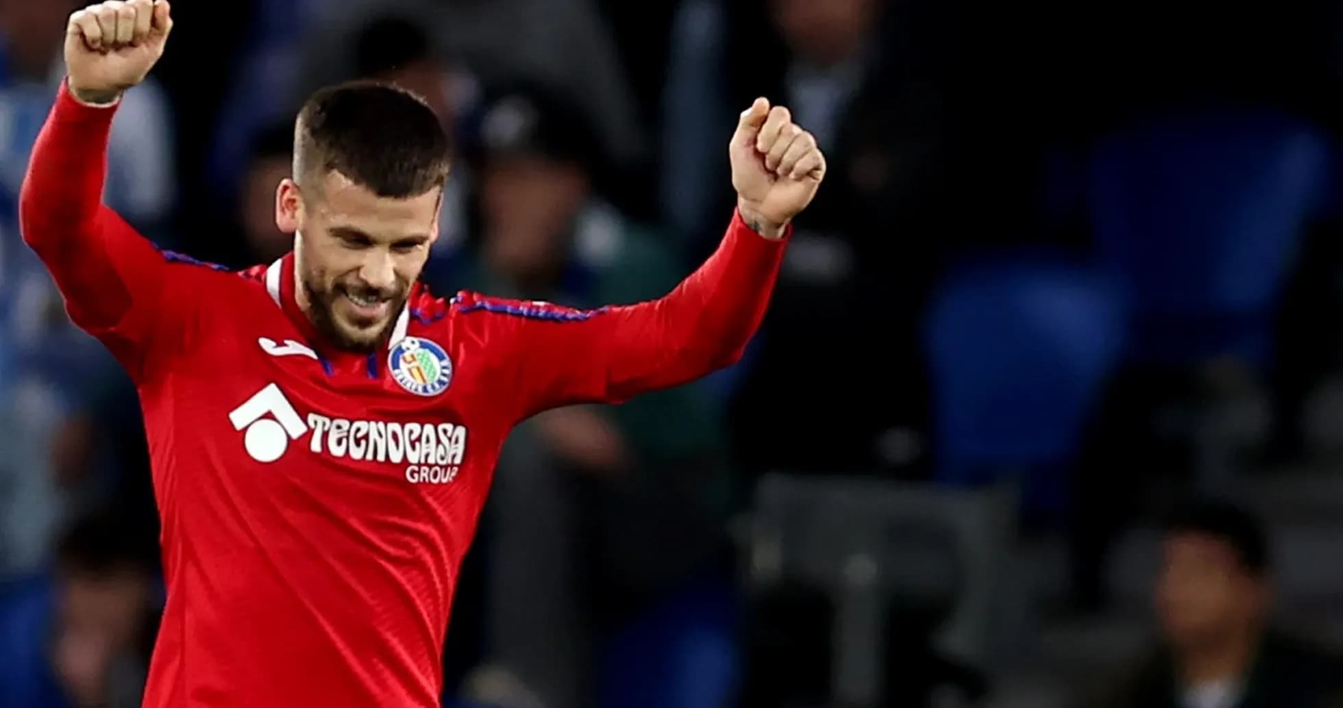 Player celebrating during Real Sociedad match