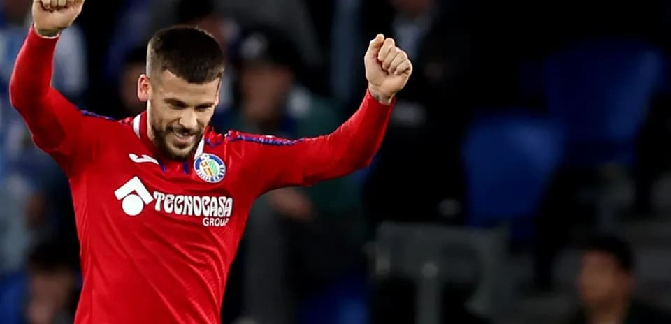 Player celebrating during Real Sociedad match
