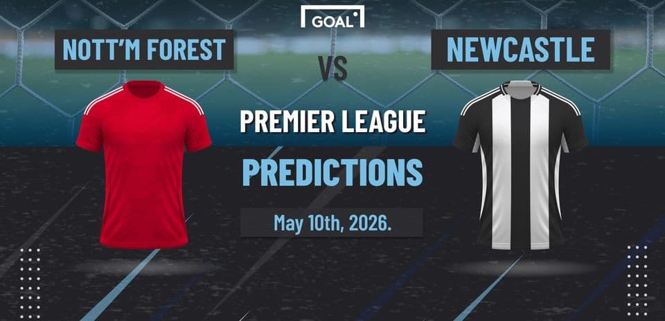 Match preview graphic for Nottingham Forest vs Newcastle
