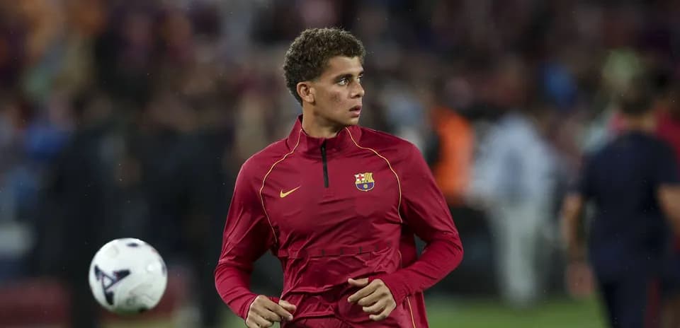 Player warming up with ball before match
