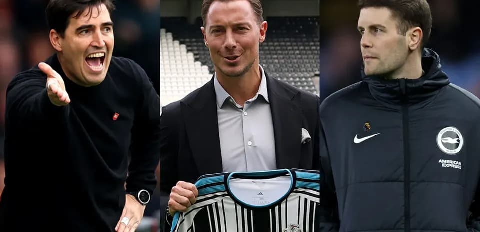Three football coaches on the sidelines