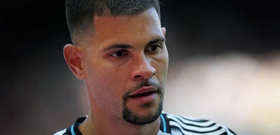 Close-up of a player in a football kit
