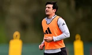 Player running during training session in practice gear