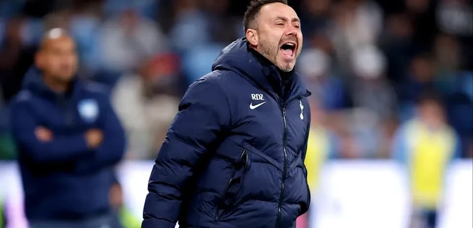 Manager shouting from the sidelines during a match