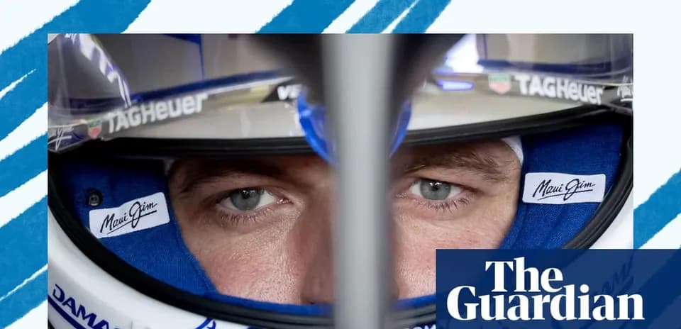 Close-up of a driver in racing helmet