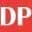 Red logo with the letters D and P