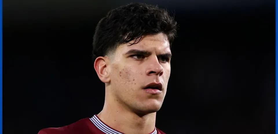 Player in Aston Villa kit during match