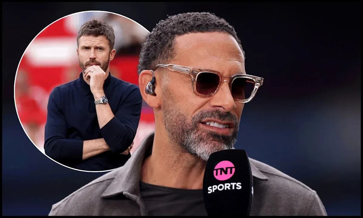 Presenter speaking on microphone during sports segment