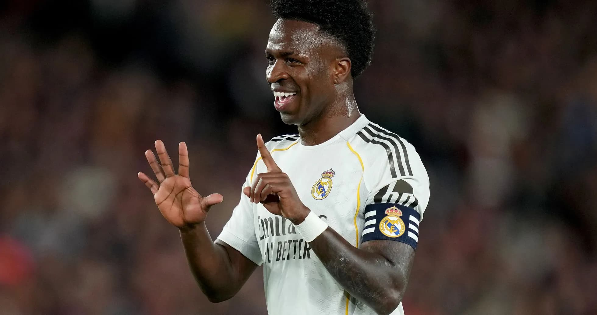 Player celebrating after scoring during a match
