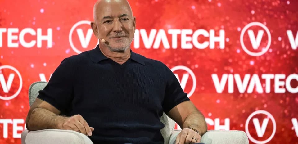 Speaker on stage at Vivatech conference event