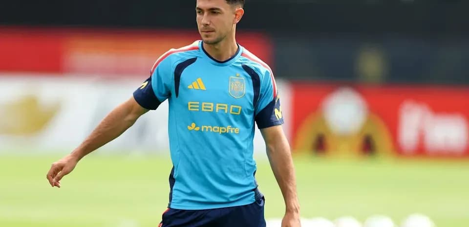 Player in training kit during practice session