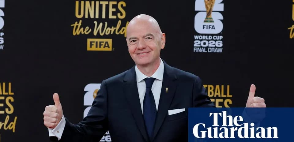 Official at FIFA World Cup 2026 final draw event