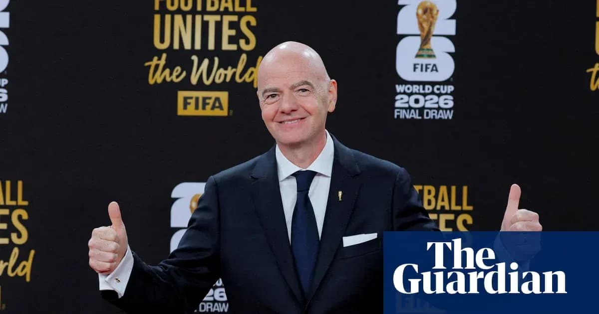 Official at FIFA World Cup 2026 final draw event