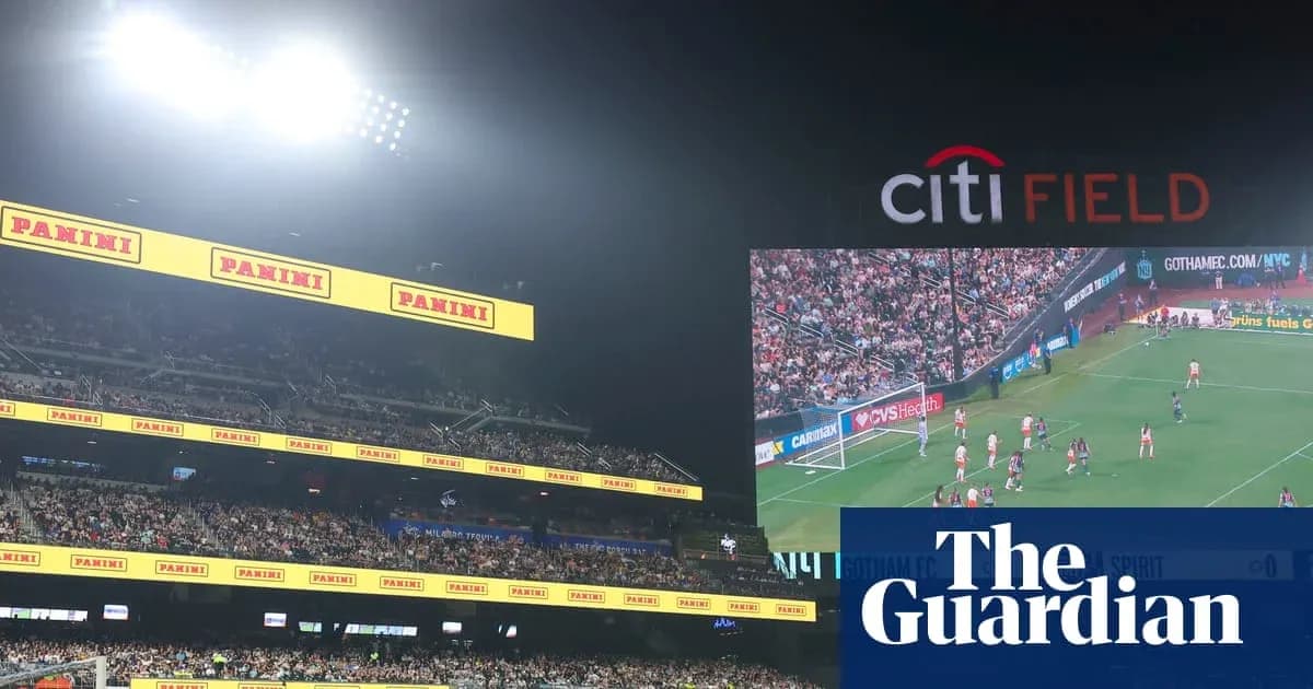 Citi Field stadium during a soccer match