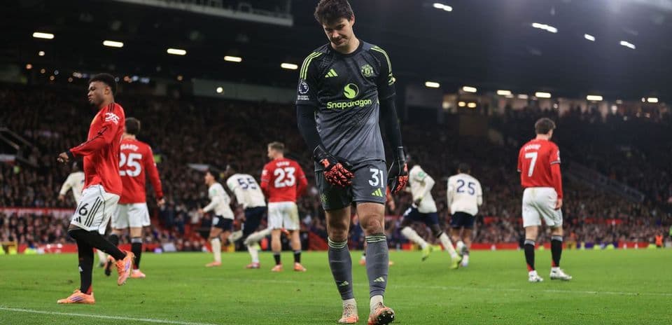 Players from Manchester United and West Ham in action.
