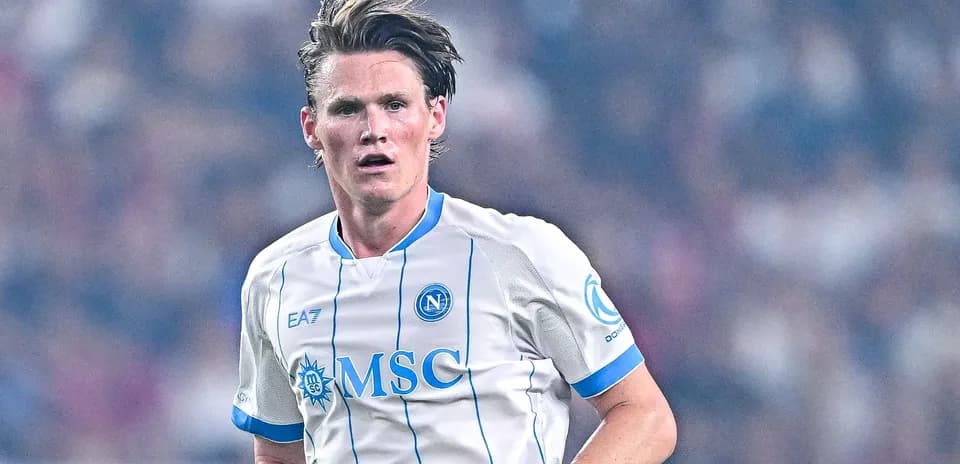 Player in Napoli jersey running on the field