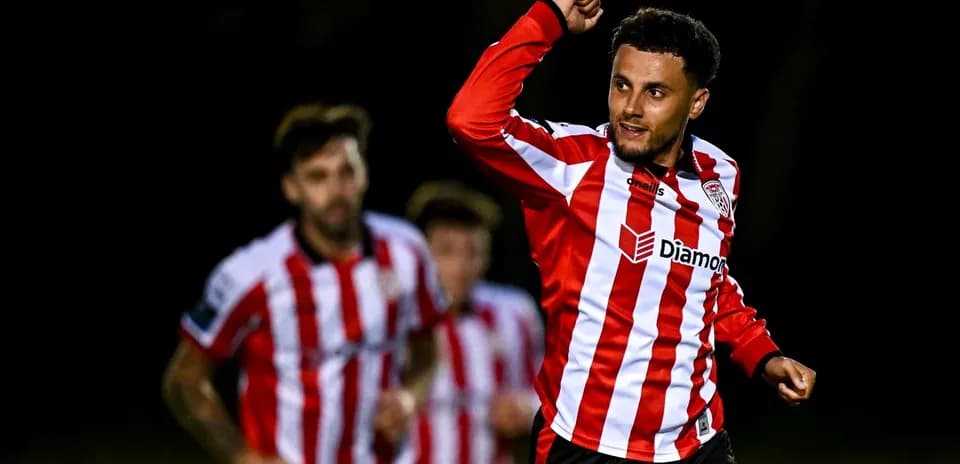 Player celebrating after scoring a goal during match