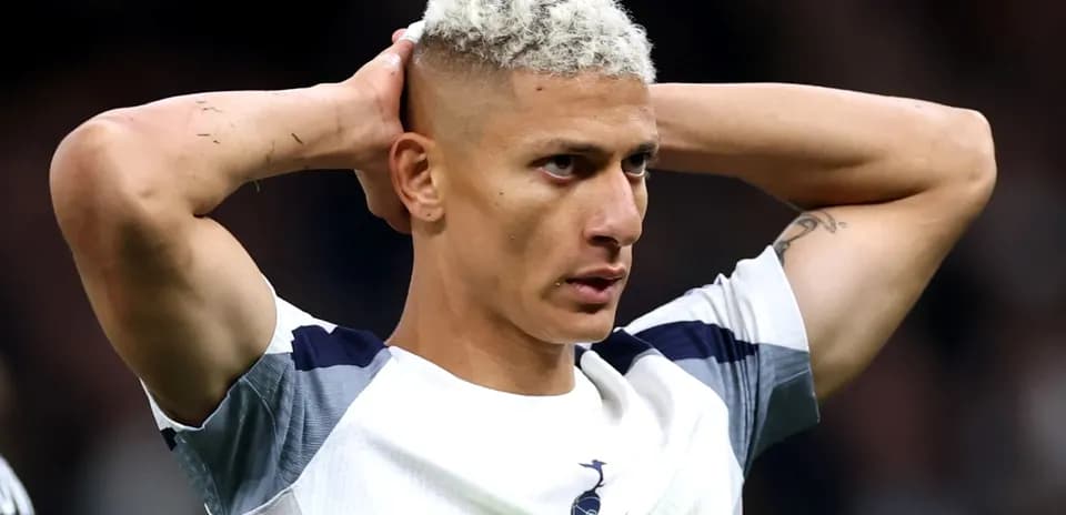 Player holding head during a tense moment