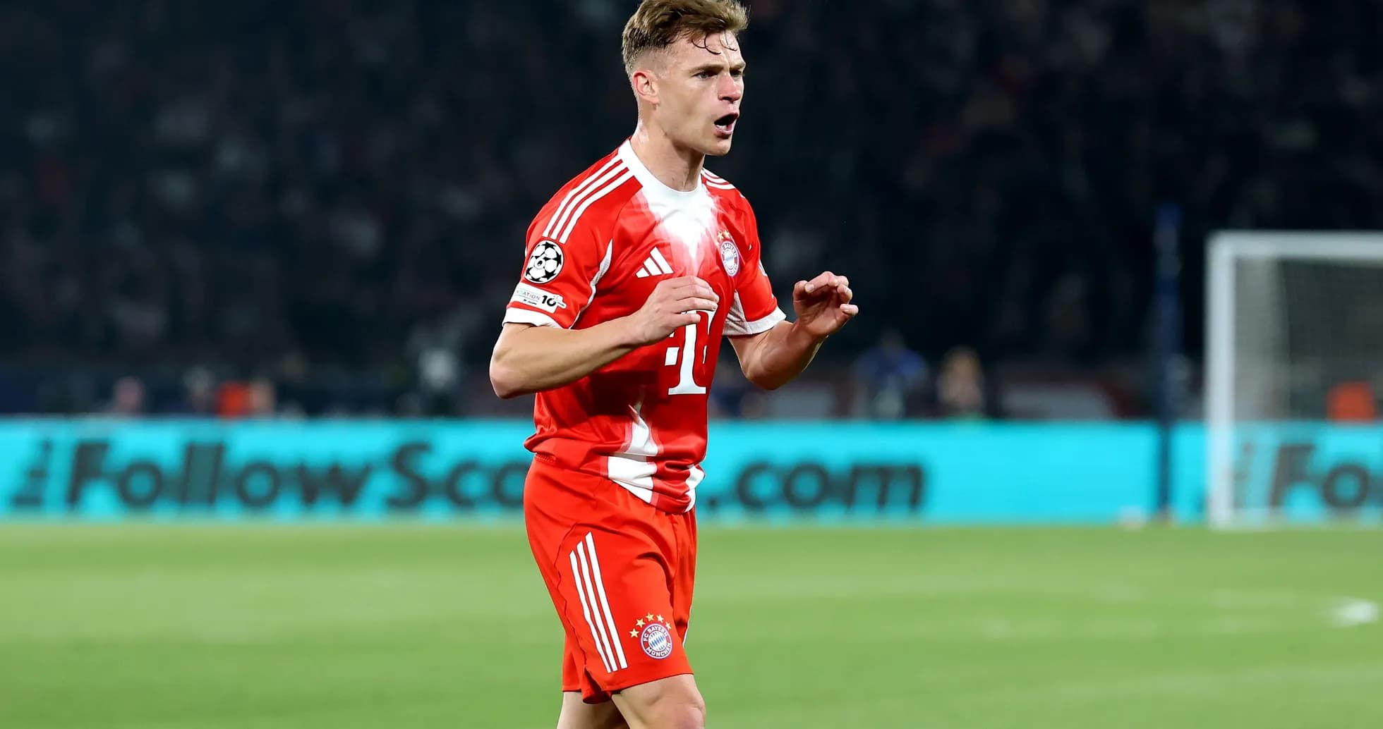 Player in Bayern Munich kit during a match