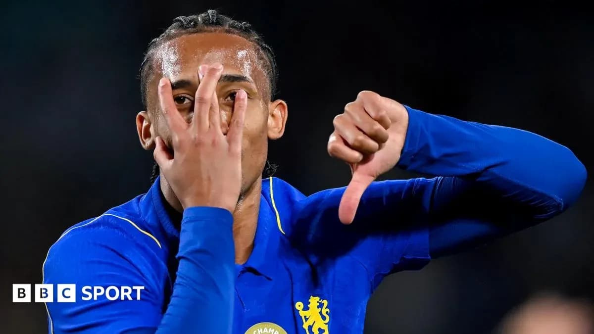 Player celebrating with hand gestures during match