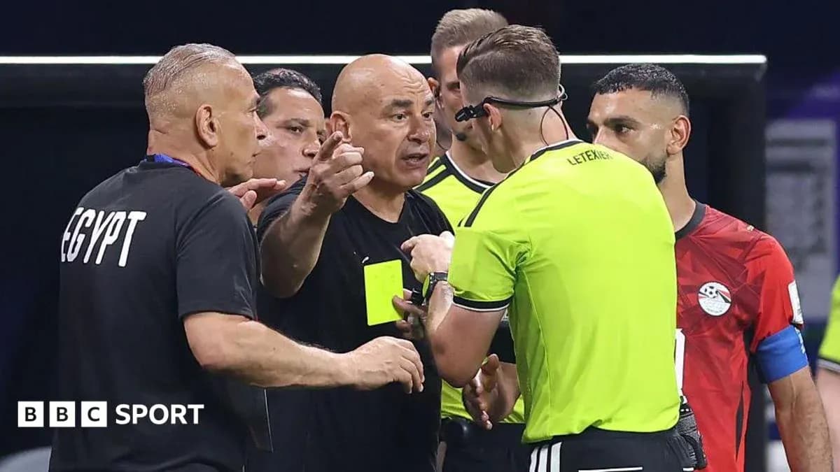 Coach and referee discussing during match controversy