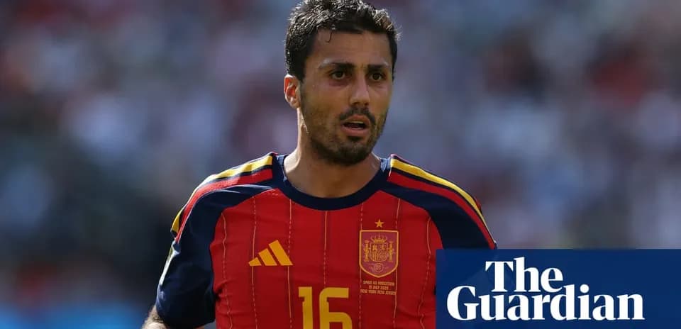Player wearing Spain jersey during match