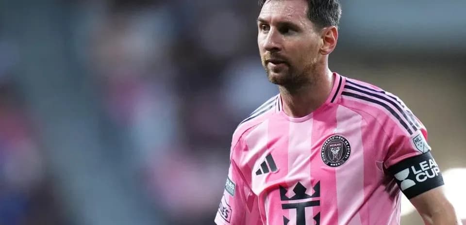 Player in pink jersey during match action