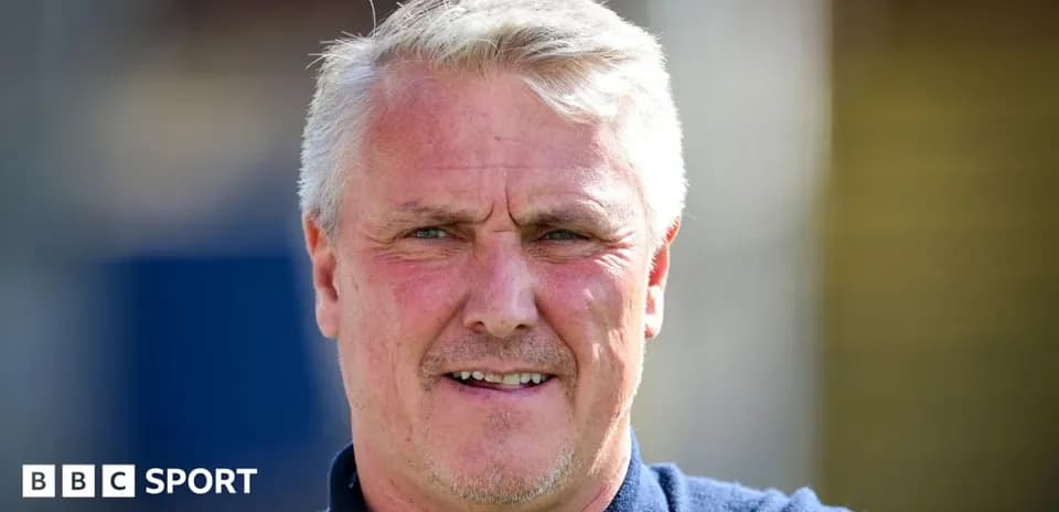 Close-up of a man with short gray hair