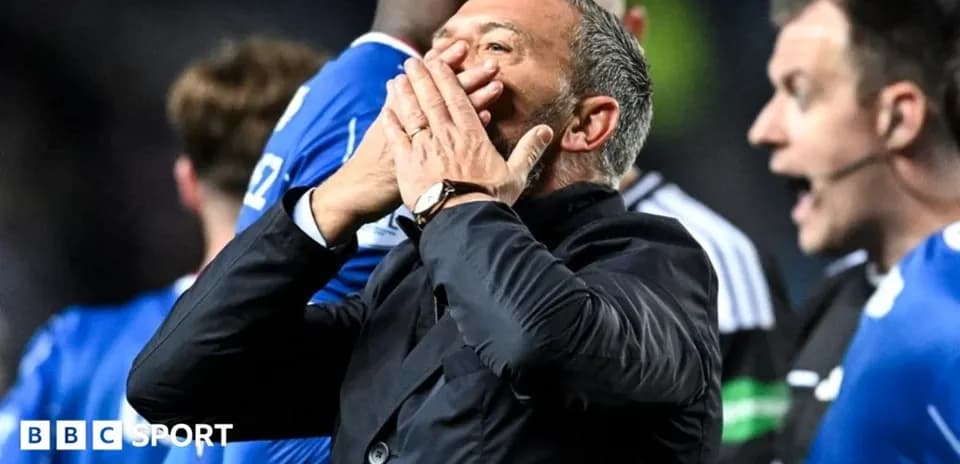 Coach expressing frustration during a match