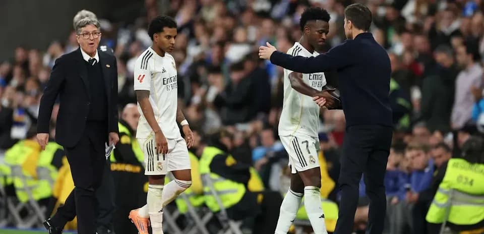 Players substituted during a Real Madrid match