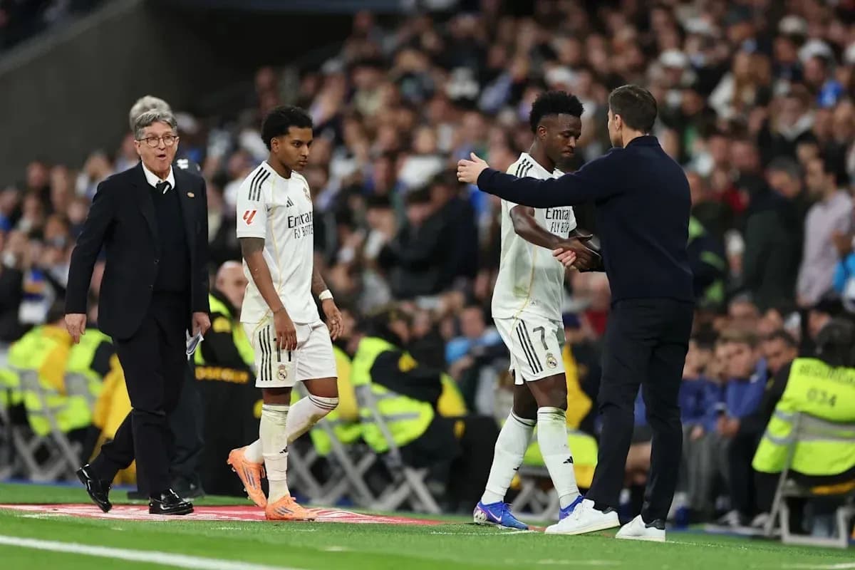 Players substituted during a Real Madrid match