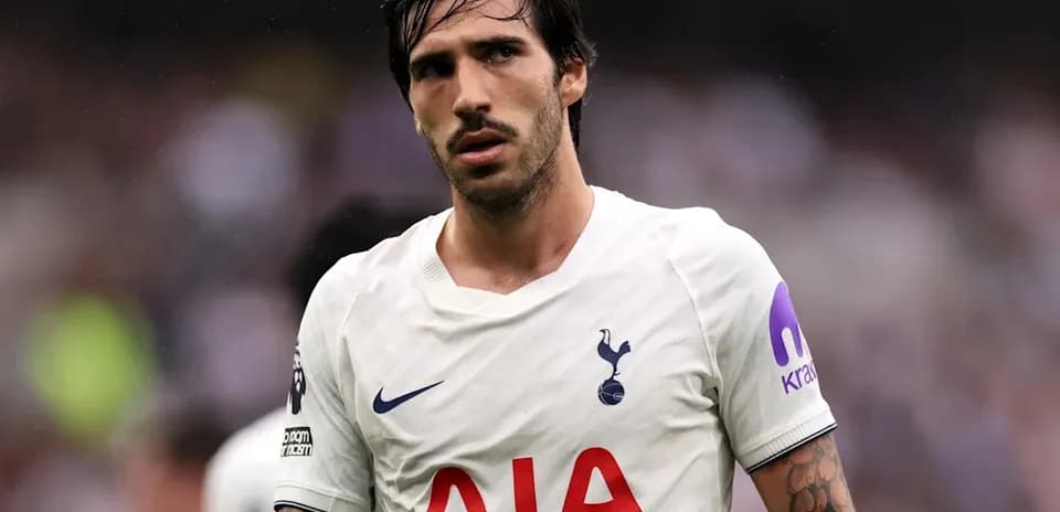 Player in Tottenham jersey during match