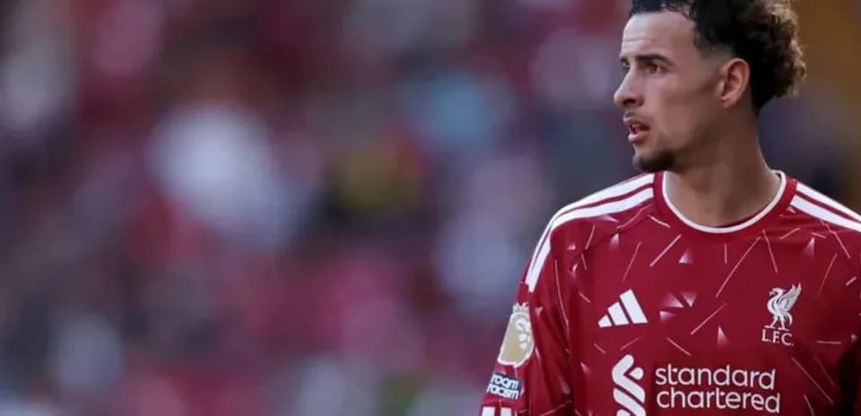 Player in Liverpool kit during match