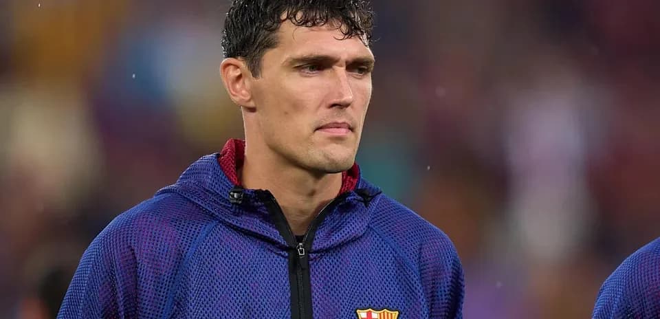 Player in Barcelona jacket during match preparation