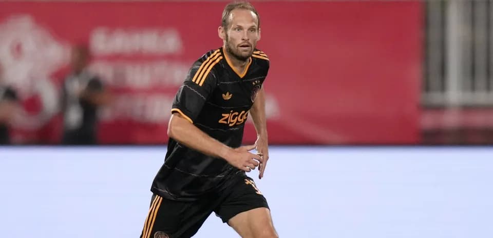 Player running on the field during a match
