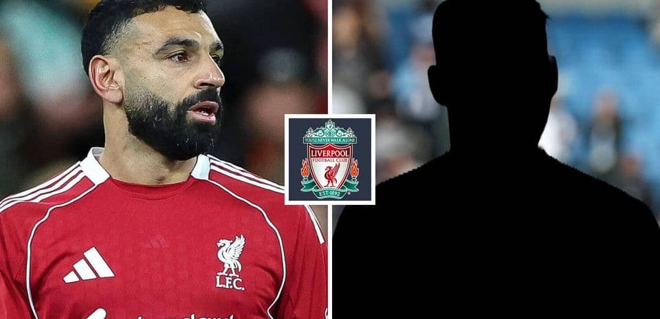 Mohamed Salah in Liverpool jersey with logo