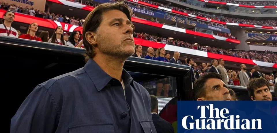 Coach observing players during pre-match ceremony