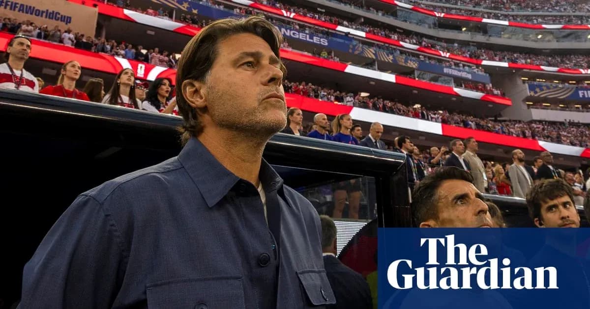 Coach observing players during pre-match ceremony