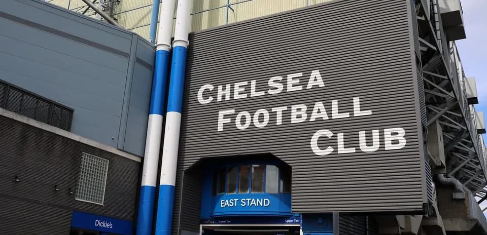 Entrance to Chelsea Football Club East Stand