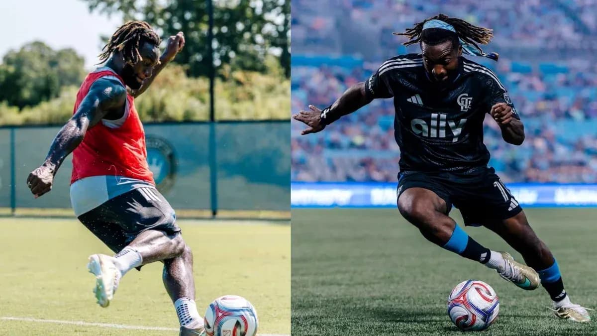 Player practicing and competing in soccer matches