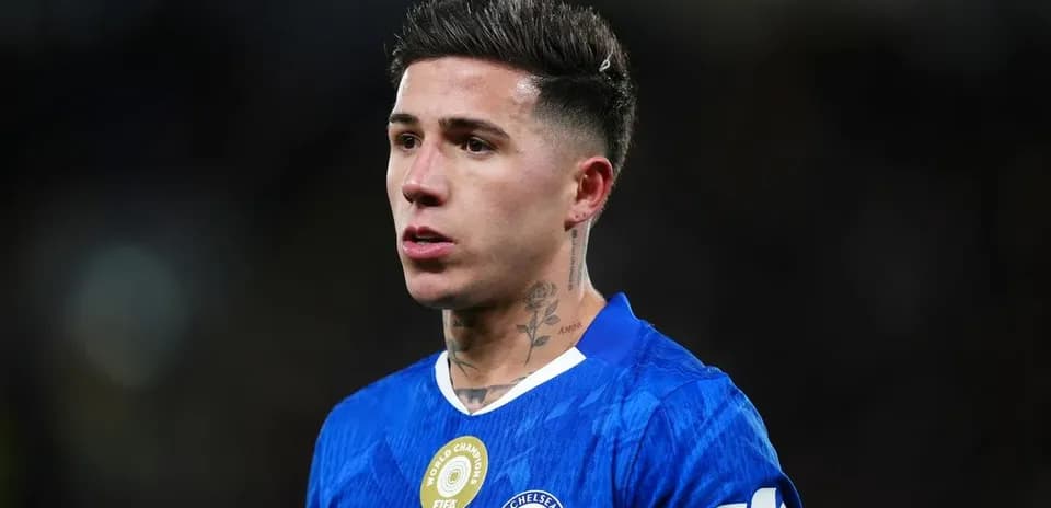 Player wearing Chelsea kit during a match